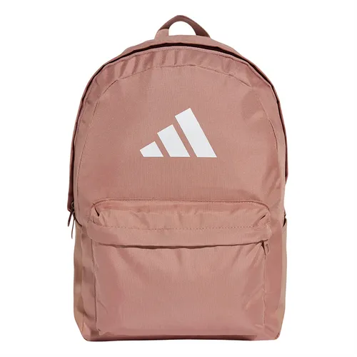 Balo Adidas Logo 3 Bar Classic IS7055 Màu Hồng Đất