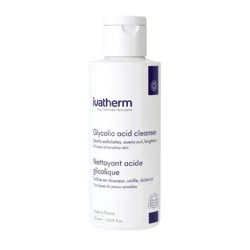 Sữa Rửa Mặt Làm Sạch Da Ivatherm Glycolic Acid Cleanser 150ml
