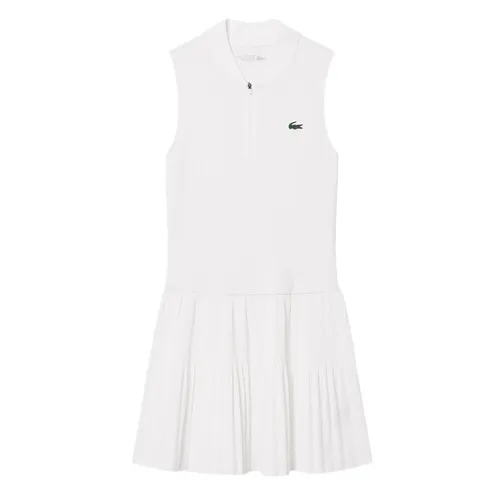 Váy Tennis Nữ Lacoste Ultra Dry Stretch Tennis Dress With Liner EF0151 52 001 Màu Trắng Size 38