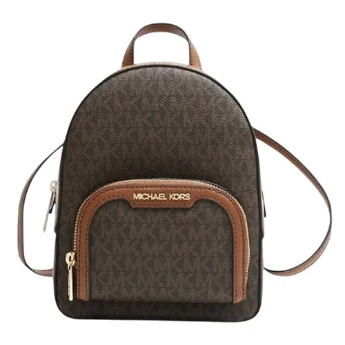 Balo Nữ Michael Kors&nbsp;MK Jaycee Mini XS Logo Backpack 35T2G8TB1B Màu Nâu