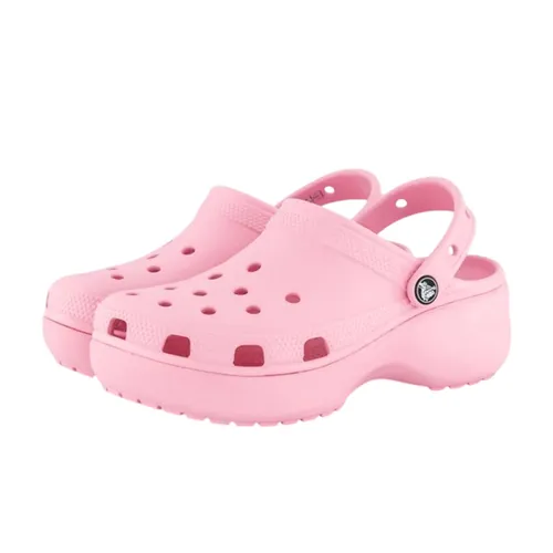 Dép Sục Nữ Crocs Classic Platform Clog Màu Hồng Size W6