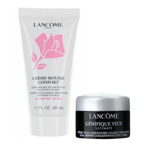 Set Sữa Rửa Mặt Lancôme Creme Mousse Set 2 Món