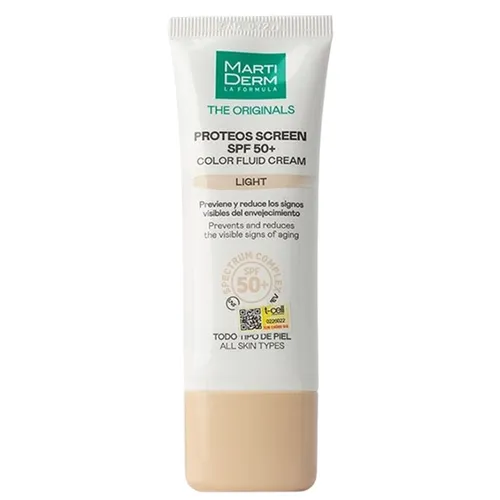 Kem Chống Nắng Làm Đều Màu Da MartiDerm The Originals Proteos Screen SPF50+ Color Fluid 40ml