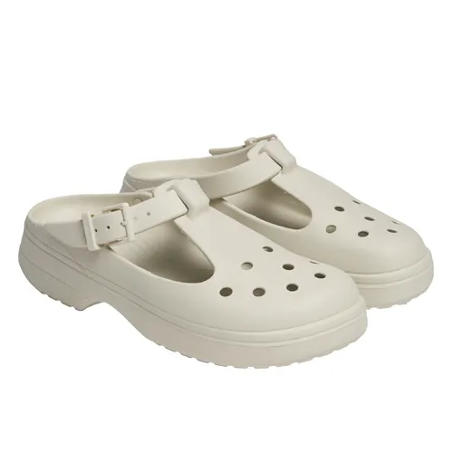 Giày Sục Crocs Classic Mary Jane Clog Off White 210581-0HZ Màu Trắng Size 34-35