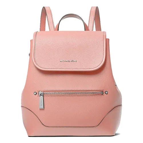 Balo Nữ Michael Kors MK Harrison Medium Backpack In Saffiano Leather 30S3S8HB2L Màu Hồng