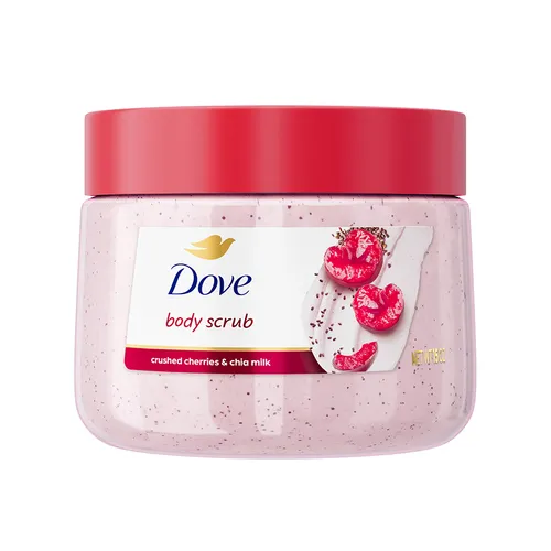 Tẩy Tế Bào Chết Dove Crushed Cherries & Chia Milk Body Scrub 425g