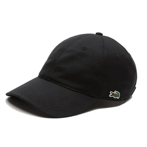 Mũ Unisex Lacoste Organic Cotton Twill Cap RK0440 031 Màu Đen