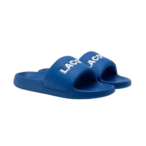 Dép Lacoste Sports Slippers IST Men's Serve Slides RZ9022M55G 221 Màu Xanh Blue Size 7UK
