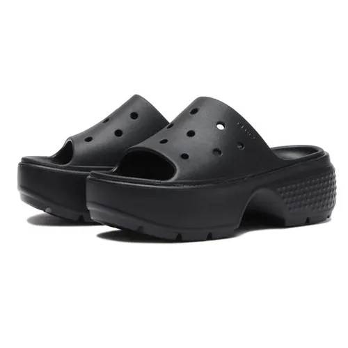 Dép Crocs Stomp Slides Black 209346-001 Màu Đen Size 34-35