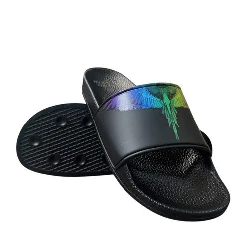 Dép Nam Marcelo Burlon Ciabatte Burlon Multicolor 260895 Màu Đen Size 38
