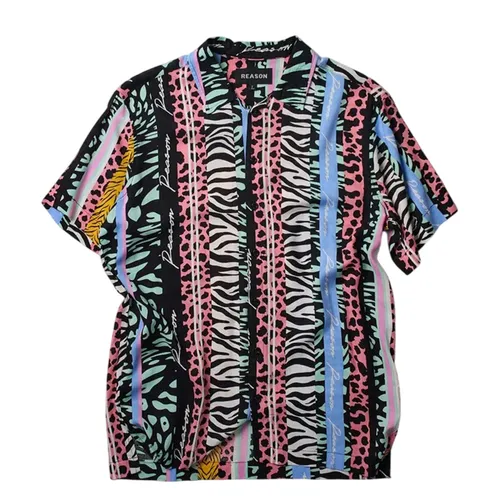 Áo Sơ Mi Nam Reason Jungle Fever Shirt VS1-03 Phối Màu Size XL