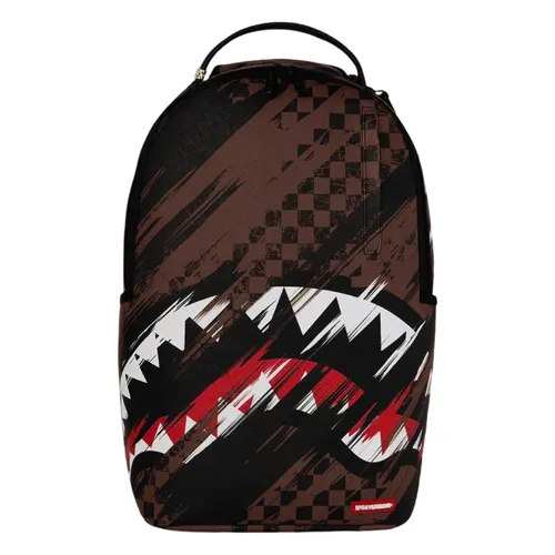 Balo Sprayground Sharks In Paris Night Drift Backpack Màu Nâu Đen