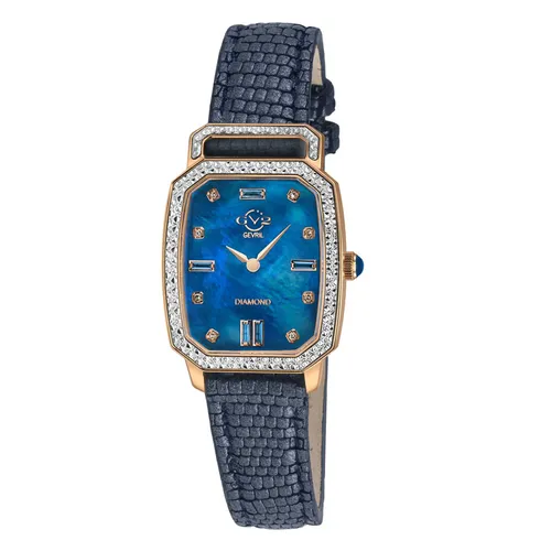 Đồng Hồ Nữ Gevril GV2 Pavia Diamond Watch 13407 Màu Xanh Navy