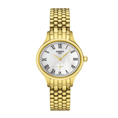 Đồng Hồ Nữ Tissot Bella Ora Piccola Ladies T103.110.33.113.00 Watch 27mm Màu Vàng