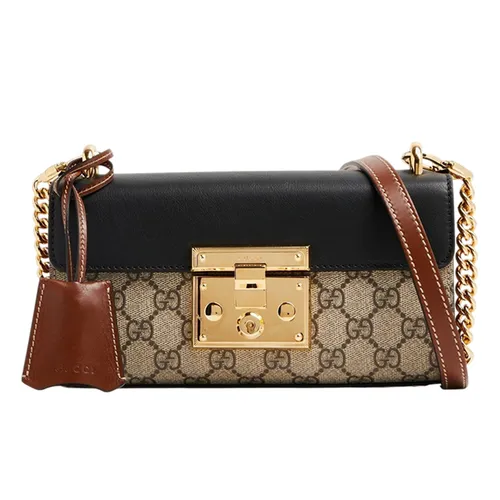 Túi Đeo Vai Nữ Gucci Padlock Mini Shoulder Bag 735103 KLQJG 9785 Màu Đen