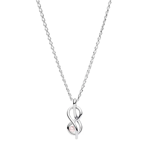 Dây Chuyền Nữ Pandora Infinity Knot Collier Necklace 393762C01 Màu Bạc