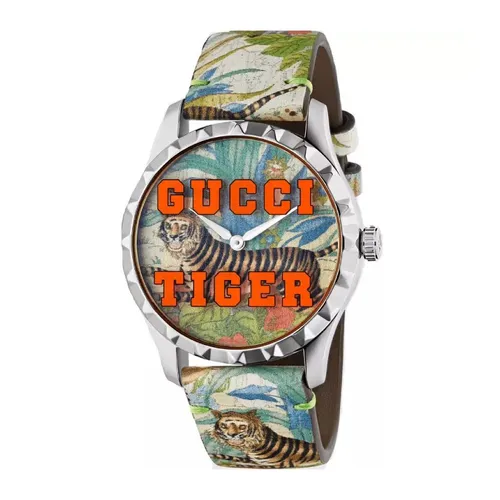 Đồng Hồ Nam Gucci Tiger G-Timeless Watch 38mm Phối Màu