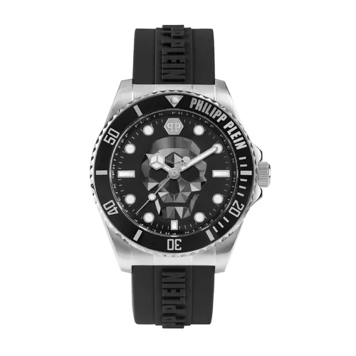 Đồng Hồ Nam Philipp Plein&nbsp;The Skull Quartz Black Dial Watch PWOAA0122 Màu Đen