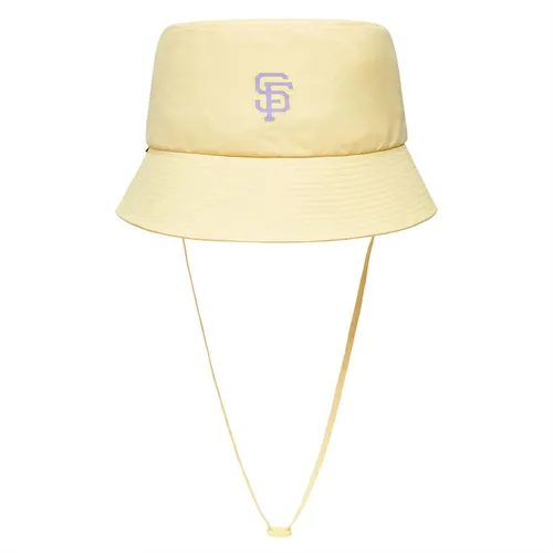 Mũ MLB Basic UV Protection Wide Bucket Hat SF 3AHT28123-14YEL Màu Vàng
