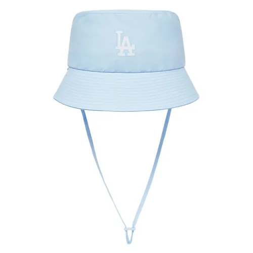 Mũ MLB Basic UV Protection Wide Bucket Hat LA Blue 3AHT28123-07BLL Màu Xanh Blue