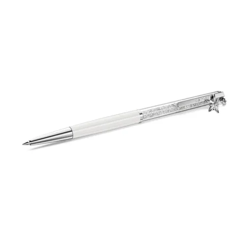 Bút Ký Swarovski Crystalline Ballpoint Pen White, White Lacquered, Chrome Plated 5717136 Màu Trắng