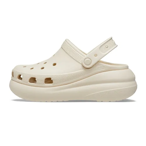 Giày Sục Crocs Clog Crush Classic - Bone 207521-2Y2 Màu Trắng Ngà Size 37-38