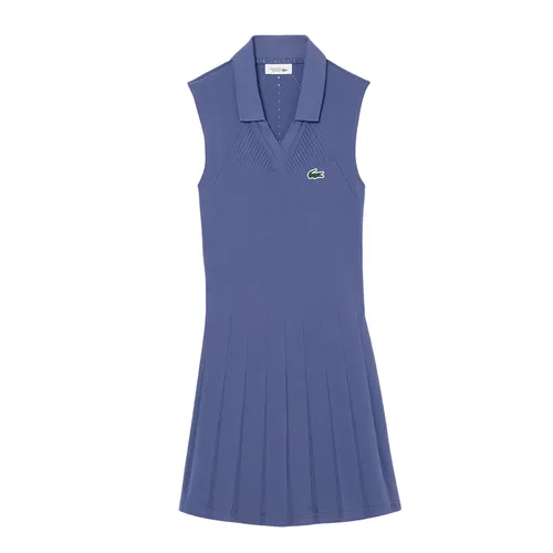 Váy Thể Thao Nữ Lacoste Stretch Tennis Dress And Shorts EF0615 51 HIG Màu Xanh Size 44