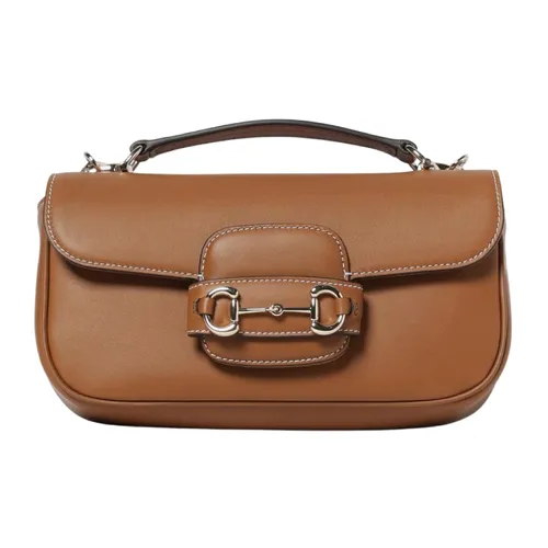 Túi Đeo Vai Nữ Gucci Woman's Mini Shoulder Bag Màu Nâu