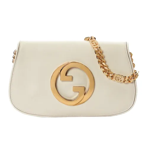 Túi Đeo Vai Nữ Gucci Blondie Shoulder Bag 'White' 699268-UXX0G-9022 Màu Trắng
