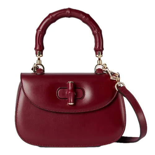 Túi Xách Tay Nữ Gucci Bamboo 1947 Small Handle Bag 827815 AAEDB 6207 Màu Đỏ