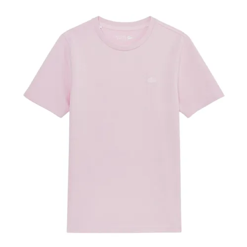 Áo Phông Nữ Lacoste Women's Basic T-Shirt TF791E A4H Màu Hồng Size 34