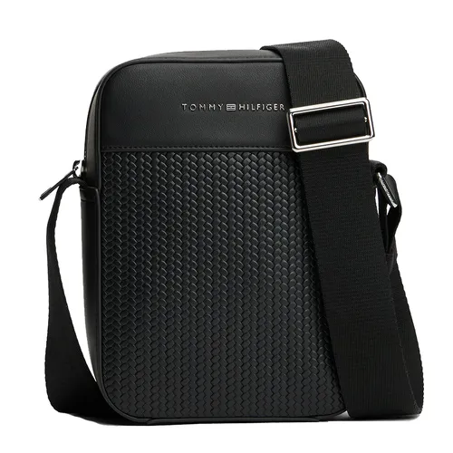 Túi Đeo Chéo Nam Tommy Hilfiger Woven Mini Reporter 13661 - BDS Màu Đen