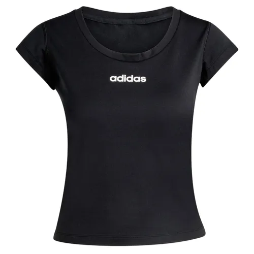 Áo Thun Nữ Adidas Baby Tee Hyperglam Black KC7676 Tshirt Màu Đen Size S