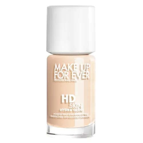 Kem Nền Make Up For Ever HD Skin Hydra Glow Hydrating Liquid Foundation Tone 1R00
