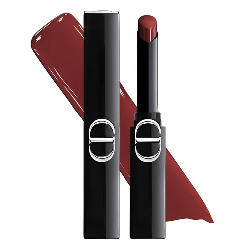 Son Lì Dior Rouge On Stage 565 Fearless Brown Shine Màu Đỏ Nâu Đất