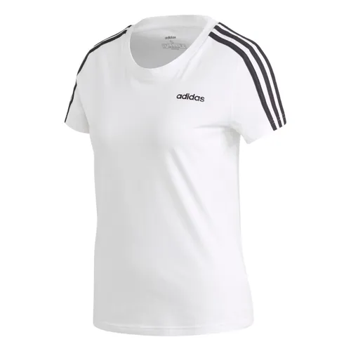 Áo Thun Nữ Adidas 3-Sripes Essentials White GH7887 Tshirt Màu Trắng Size S