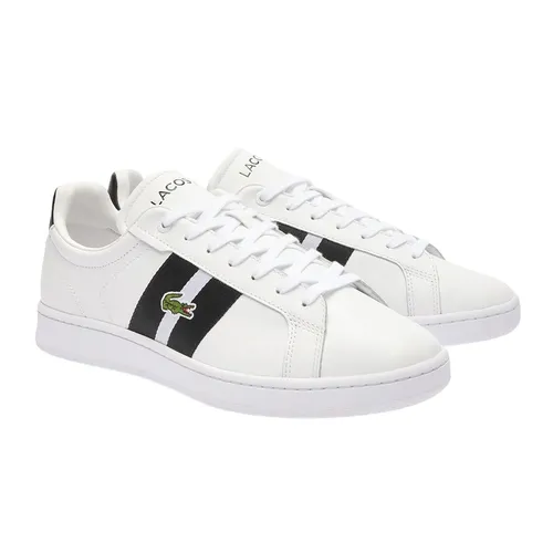Giày Thể Thao Nam Lacoste Carnaby Pro CGR Bar 47SMA0047 147 Màu Trắng Đen