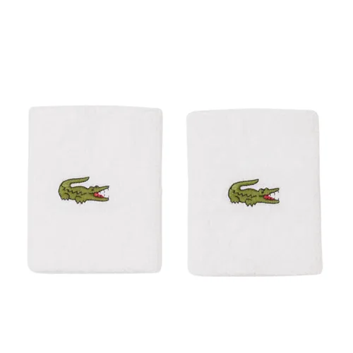 Băng Đeo Cổ Tay Lacoste Sport Stretch Cotton Wristband RL9272-001 Màu Trắng