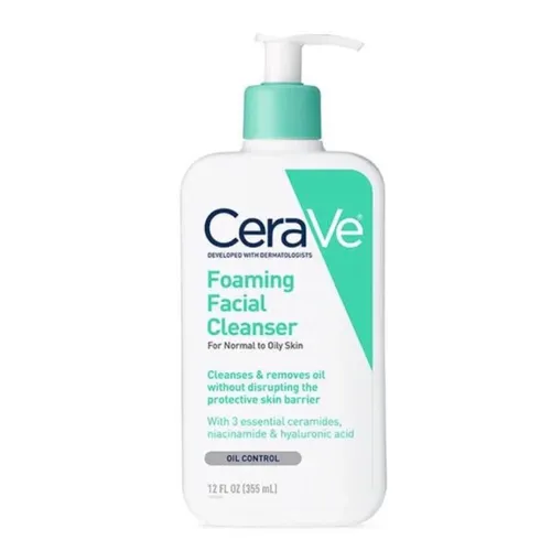 Sữa Rửa Mặt Dịu Nhẹ Cho Da Thường Và Da Dầu Cerave Foaming Cleanser For Normal To Oily Skin 355ml