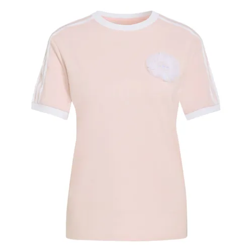 Áo Thun Nữ Adidas Lace Branding T-Shirt KS6561 Màu Hồng Be Size S