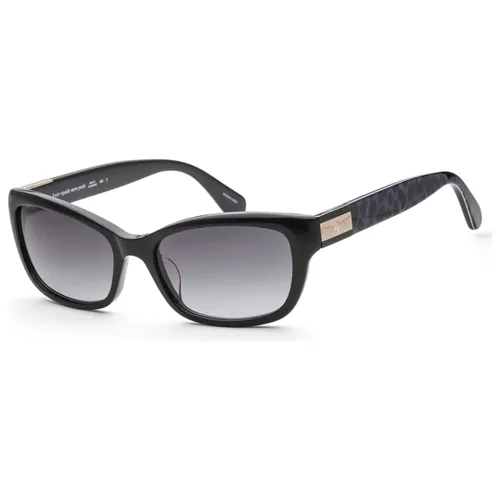 Kính Mát Nữ Kate Spade Marilee Women's Black Rectangular Sunglasses MARILPS-807-9O Màu Đen