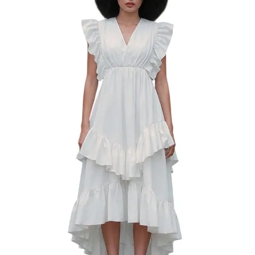 Váy Xòe Nữ F2 Fashion & Freedom Women's Into The Wood D791-TRANG-S-0324 Màu Trắng Size S