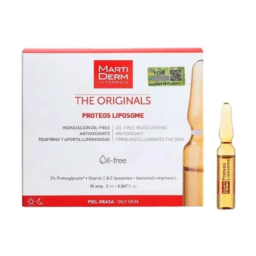 Ampoule Phục Hồi, Điều Tiết Bã Nhờn - MartiDerm The Originals Proteos Liposome 30 ống x 2ml
