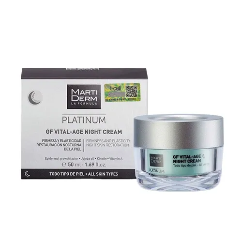 Kem Dưỡng Ẩm Ban Đêm Martiderm Platinum GF Vital Age Night 50ml