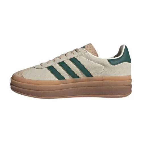 Giày Thể Thao Adidas Gazelle Bold Shoes ID7056 Màu Kem - Xanh Size 38