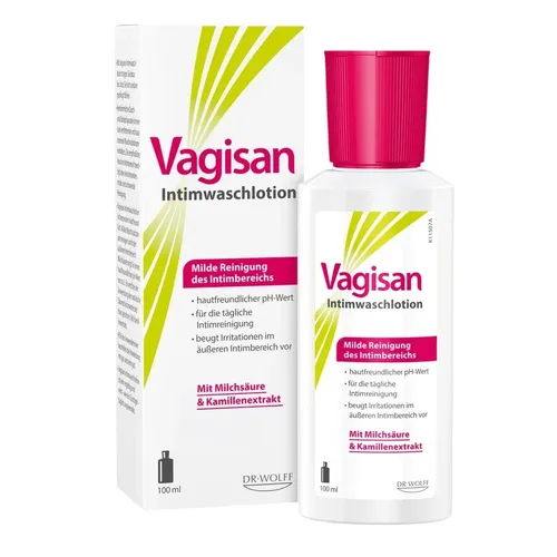 Dung Dịch Vệ Sinh Phụ Nữ Vagisan Intimwaschlotion - Cân Bằng pH 100ml