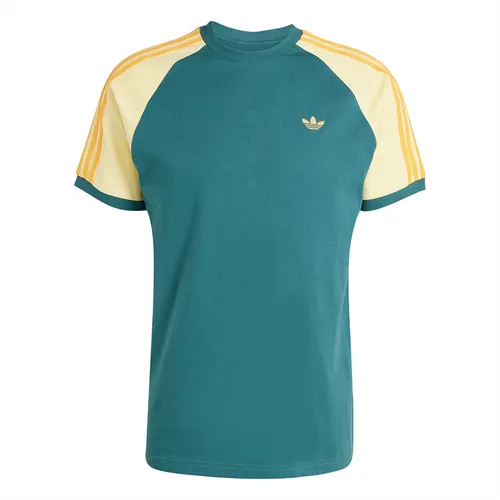Áo Thun Nam Adidas Originals Cali Tee KC4961 Màu Xanh - Vàng Size M