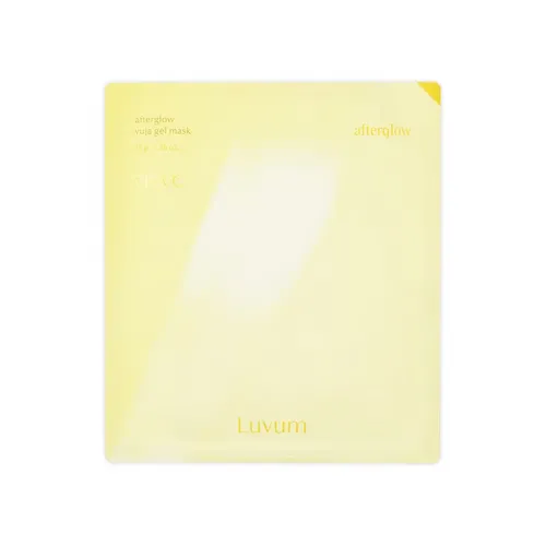 Mặt Nạ Thạch Hỗ Trợ Dưỡng Trắng Da Luvum Afterglow Yuja Gel Mask (Hộp 5 Miếng)