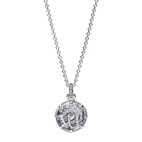 Dây Chuyền Nữ Pandora Necklace 392599C01 Màu Bạc