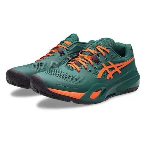 Giày Tennis/Pickleball Nam Asics Gel Resolution X Padel 1041A492.300 Màu Xanh Cam